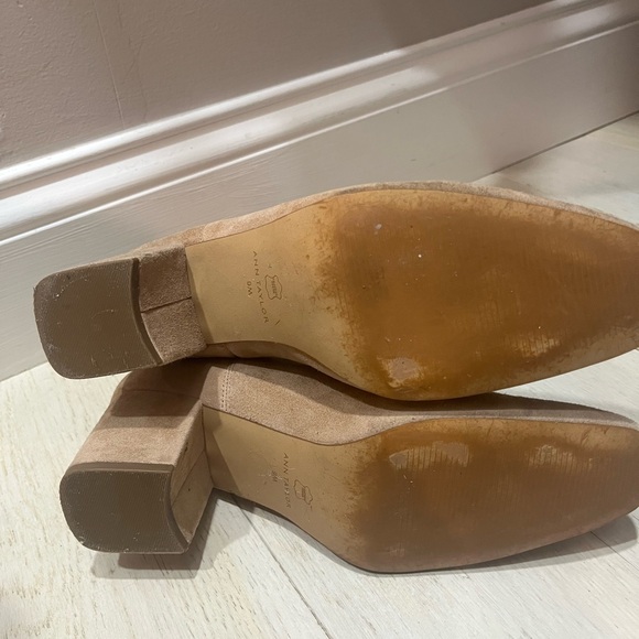 Ann Taylor Tan Ankle Boots - Picture 7 of 9